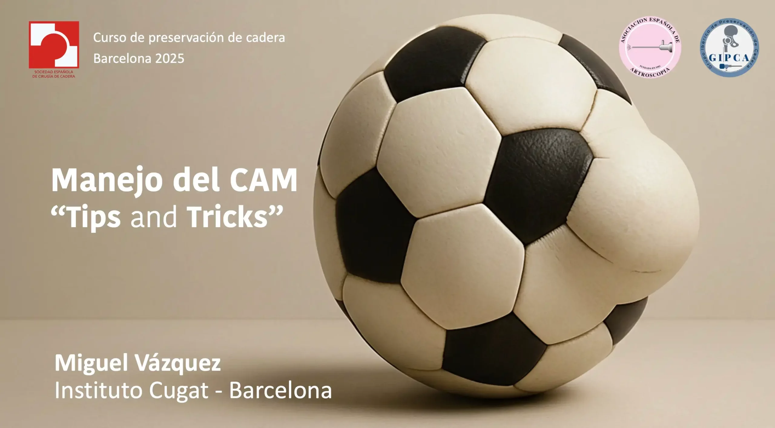curso artroscopia de cadera SECCA